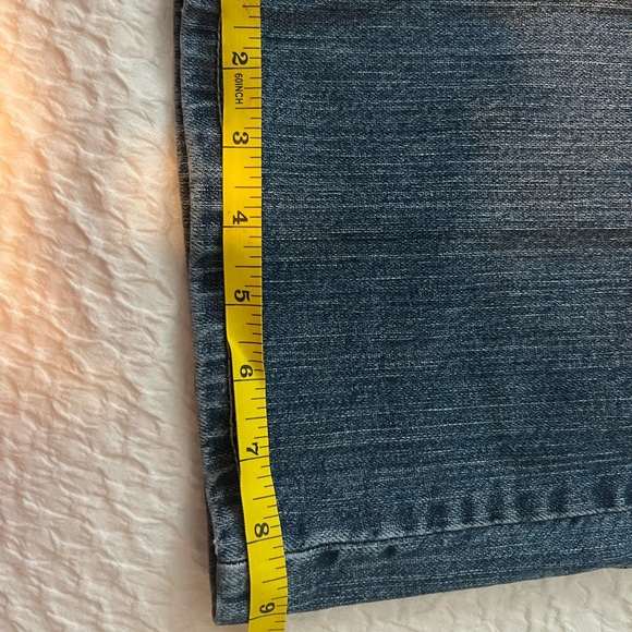 CODY JAMES MEN'S ROUGHSTOCK MEDIUM WASH SLIM STRAIGHT RIGID DENIM JEANS 36x32 - Picture 5 of 6